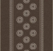 Forbo  Flotex Hospitality & Leisure - Geometric/ Graphic 251304 - Chantilly Border Coco