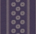 Forbo  Flotex Hospitality & Leisure - Geometric/ Graphic 251305 - Chantilly Border Plum